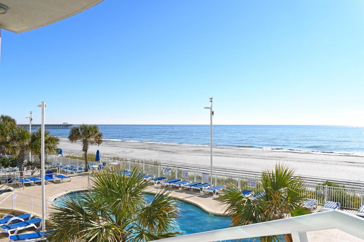 Stunning Ocean Front Views Steps To Boardwalkpier Apartment Myrtle Beach Exterior photo